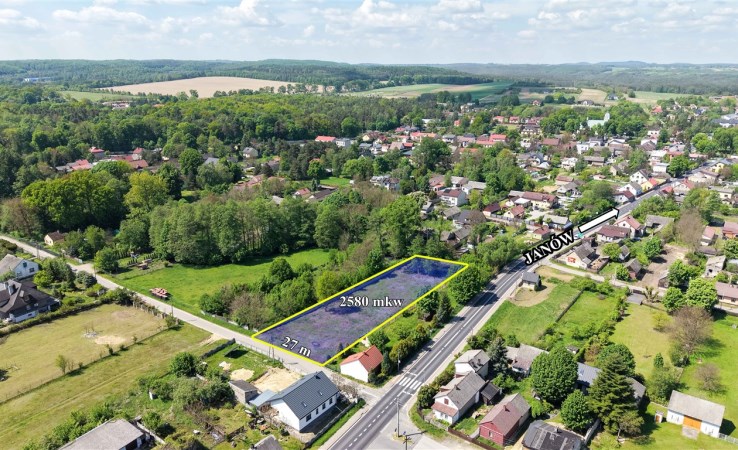 działka na sprzedaż - Janów, Ponik