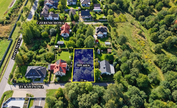 działka na sprzedaż - Częstochowa, Dźbów